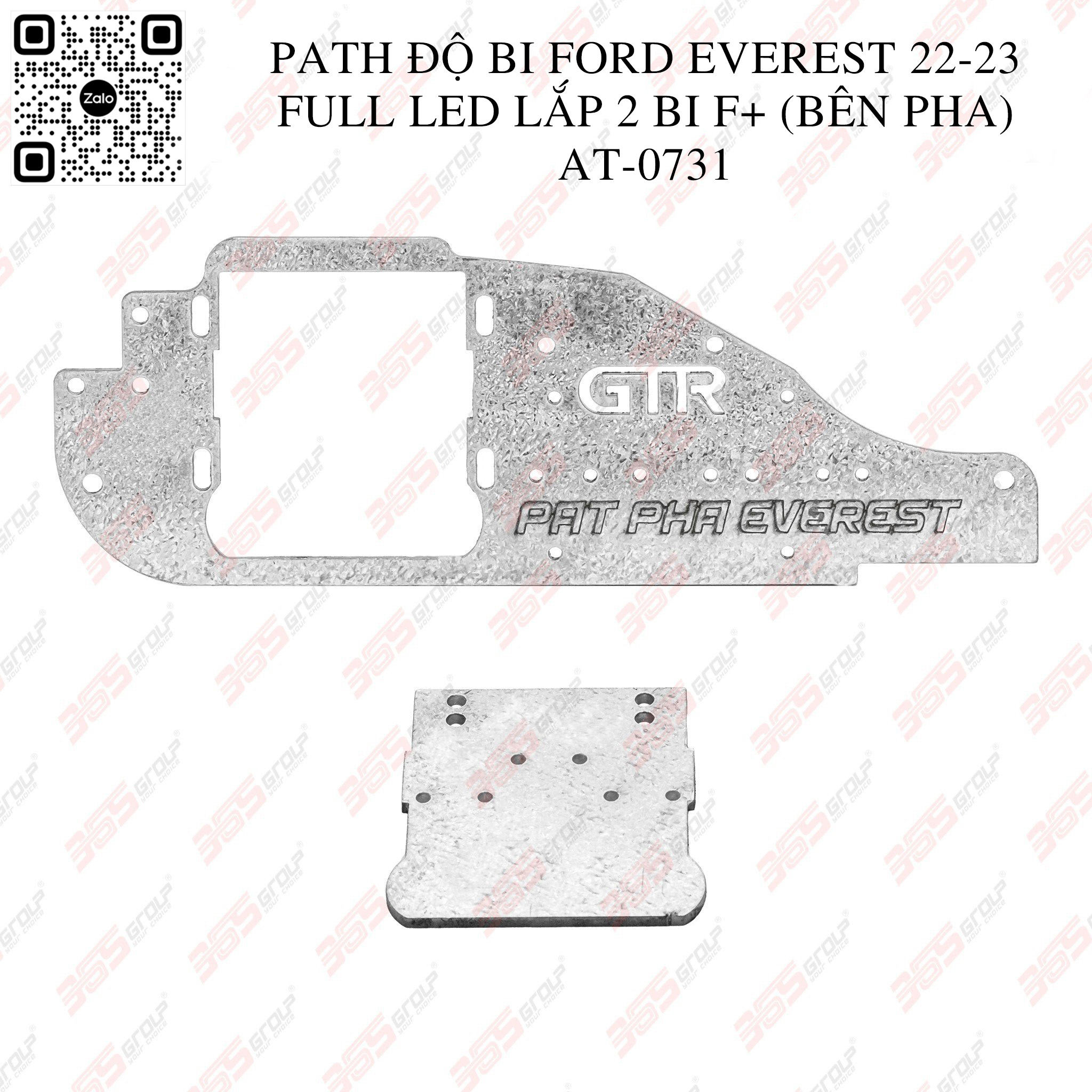 AT-0731 - PATH ĐỘ BI FORD EVEREST 22-23 FULL LED LẮP 2 BI F+ (BÊN PHA)